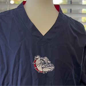 Gonzaga Bulldogs Pull Over Long Sleeve Water Resistant Brand New